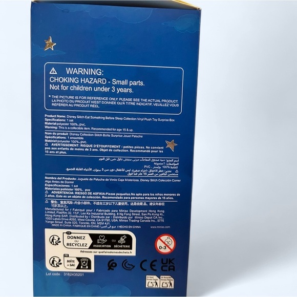 Miniso Stitch “Eat Something Before Sleep” Series -1 PC NEW 📦 RARE COLLECTIBLE - Picture 4 of 12